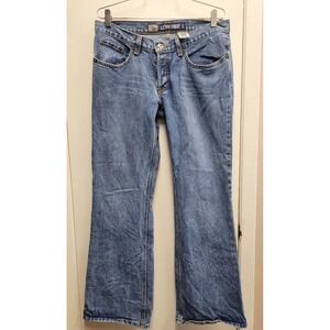Vgt Cruel Girl‎ jeans Women's Denim Bootcut Low Rise Button Fly Y2K  Size 11 R